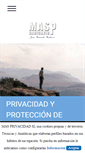 Mobile Screenshot of masprivacidad.com